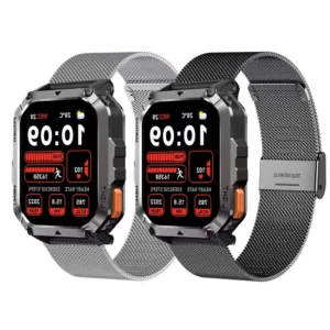 Mesh Watch Band for Blackview W70 Pro W60 W50 SmartWatch Bracelet Wrist Strap Loop for Blackview W70 Pro Watchband Accessories