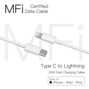 Lightning Charging Cable For iPhone 14 13 Pro Max USB Type C To Lightning PD 30w Fast Charger Cord For 12 11 Plus SE2 X Xs Max