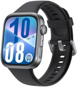 Smartwatch, HUAWEI WATCH FIT 4, Modos Esportivos Aprimorados, Assistente de Bem-Estar Emocional, Bateria com Autonomia de Até 10 Dias, Compatível com iOS e Android, Preto