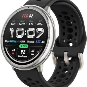 Amazfit Active 2 Smart Watch 44mm, GPS Maps with Direction, Fitness Tracker, 10 Day Battery, 160+ Sport Modes (Black Silicone) | .br