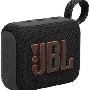 JBL, Caixa de Som, Go 4, Bluetooth, Portátil, Auracast, À Prova D'água e Poeira - Preta | .br